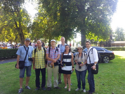 Besuch der Knipsergruppe beim Baden Racing in Iffezheim